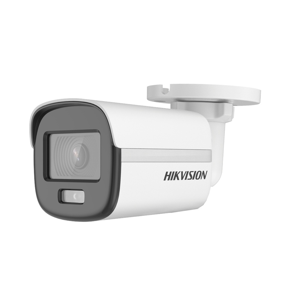 Bala TURBOHD 2 Megapíxel (1080p) / Imagen a color 24/7 / Lente 2.8 mm / METAL / Luz Blanca 20 mts / Exterior IP67 / TVI-AHD-CVI-CVBS / dWDR