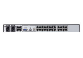 Switch KVM multi-interfaz por IP | 24 puertos y 1 acceso compartido local/4 remoto | Switches KVM con acceso por IP