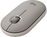 Logitech Pebble Wireless Mouse with Bluetooth or 2.4 GHz Receiver - Sand - Ratón - óptico - 3 botones - inalámbrico - Bluetooth - receptor inalámbrico USB - arena