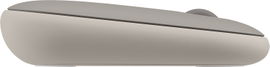 Logitech Pebble Wireless Mouse with Bluetooth or 2.4 GHz Receiver - Sand - Ratón - óptico - 3 botones - inalámbrico - Bluetooth - receptor inalámbrico USB - arena