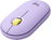 Logitech Pebble Pebble Wireless Mouse with Bluetooth or 2.4 GHz Receiver - Lavender Lemonade - Ratón - óptico - 3 botones - inalámbrico - Bluetooth, 2.4 GHz - receptor inalámbrico USB - lavanda, limonada - concha de almeja