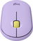 Logitech Pebble Pebble Wireless Mouse with Bluetooth or 2.4 GHz Receiver - Lavender Lemonade - Ratón - óptico - 3 botones - inalámbrico - Bluetooth, 2.4 GHz - receptor inalámbrico USB - lavanda, limonada - concha de almeja