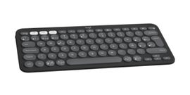 Teclado Bluetooth Pebble Keys 2 K380s Logitech Color Grafito