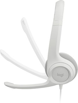 Audífonos USB Logitech H390 Para Computadora – Color Blanco 