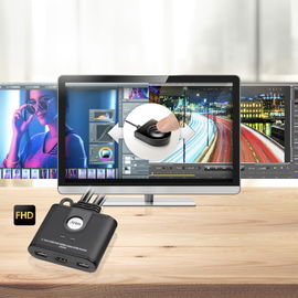 Switch KVM | USB FHD HDMI | de 2 puertos en formato cable