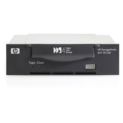 HPE StorageWorks DAT 40 USB Internal Tape Drive - Unidad de cinta - DAT (20 GB / 40 GB) - DDS-4 - USB 2.0 - interna - 5.25 HPE StorageWorks DAT 40 USB Internal Tape Drive - Unidad de cinta - DAT (20 GB / 40 GB) - DDS-4 - USB 2.0 - interna - 5.25