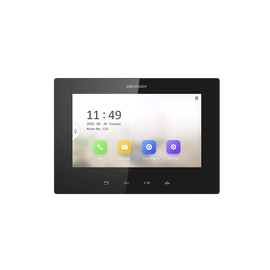 IP Monitor for IP Video Doorphone 7 inches / Live Video / Standard PoE / Remote Opening / Call Between Monitors / Two-way Audio / Polycarbonate