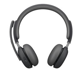 Logitech Zone Wireless 2 Premium Noise Canceling Headset with Hybrid ANC, Certified for Zoom, Google Meet, Google Voice, Fast Pair, Graphite - Auricular - en oreja - Bluetooth - inalámbrico - cancelación de sonido activo - USB-C a través de adaptador Logitech Zone Wireless 2 Premium Noise Canceling Headset with Hybrid ANC, Certified for Zoom, Google Meet, Google Voice, Fast Pair, Graphite - Auricular - en oreja - Bluetooth - inalámbrico - cancelación de sonido activo - USB-C a través de adaptador