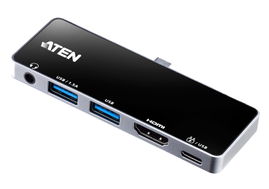 USB-C Travel Dock con Power Pass-Through USB-C Travel Dock con Power Pass-Through