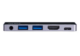 USB-C Travel Dock con Power Pass-Through USB-C Travel Dock con Power Pass-Through