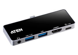 USB-C Travel Dock con Power Pass-Through USB-C Travel Dock con Power Pass-Through