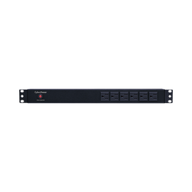 PDU Básico Para Distribución de Energía, Con 8 Tomas NEMA 5-15R Traseras y 6 Tomas 5-15R Frontales, 1UR, 15 Amp, 120 Vca