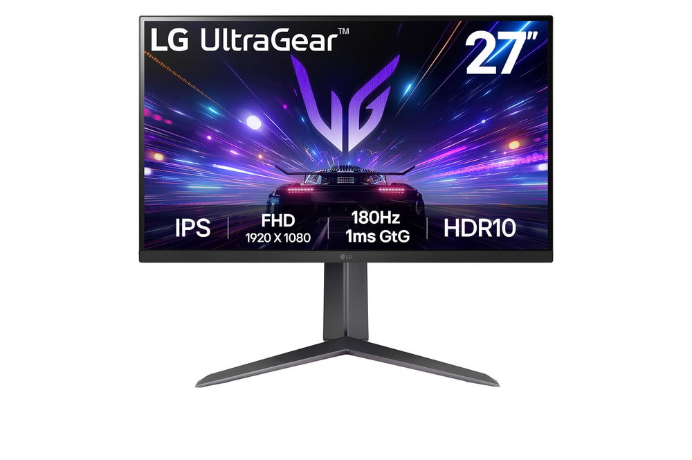LG Monitor Gaming 27'' IPS 1ms Ultra Gear FHD 180Hz LG Monitor Gaming 27'' IPS 1ms Ultra Gear FHD 180Hz