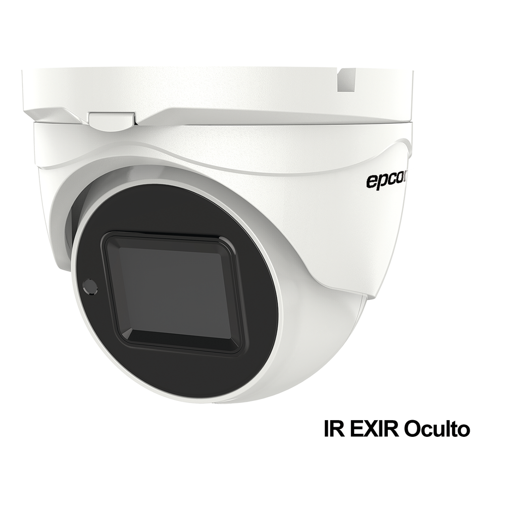 Eyeball TURBOHD 5 Megapixel / Motorized lens 2.7 a 13.5 mm / 40 m IR EXIR / dWDR / 4 Technologies (TVI / AHD / CVI / CVBS) / IP67