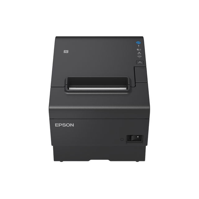 Epson OmniLink TM-T88VII - Impresora de recibos - línea térmica - Rollo (7,95 cm) - 180 ppp - hasta 500 mm/segundo - USB, LAN - cortador - negro