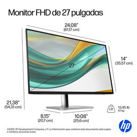 HP - LED-backlit LCD monitor - 27 HP - LED-backlit LCD monitor - 27