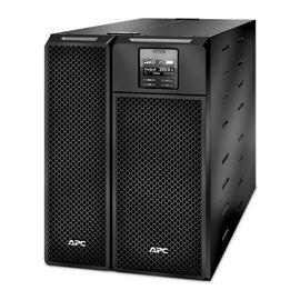 APC Smart-UPS SRT 6000VA - UPS - CA 208 V - 6000 vatios - 6000 VA - Ethernet 10/100, USB - conectores de salida: 16 - negro - con Transformador reductor de 208/240 V a 120 V