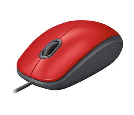 Mouse con cable M110 Silent - Color Rojo Mouse con cable M110 Silent - Color Rojo