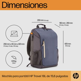 HP - Carrying backpack - 15.6