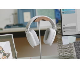 Logitech Zone Vibe 100 - Auricular - tamaño completo - Bluetooth - inalámbrico - blanco hueso Logitech Zone Vibe 100 - Auricular - tamaño completo - Bluetooth - inalámbrico - blanco hueso