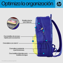 HP - Carrying backpack - Campus BLU BPk