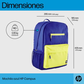 HP - Carrying backpack - Campus BLU BPk