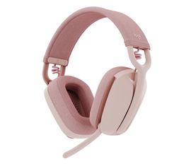 Logitech Zone Vibe 100 - Auricular - tamaño completo - Bluetooth - inalámbrico - rosa Logitech Zone Vibe 100 - Auricular - tamaño completo - Bluetooth - inalámbrico - rosa