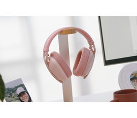 Logitech Zone Vibe 100 - Auricular - tamaño completo - Bluetooth - inalámbrico - rosa Logitech Zone Vibe 100 - Auricular - tamaño completo - Bluetooth - inalámbrico - rosa