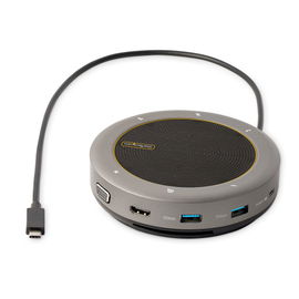 StarTech.com - Docking station - USB-C Multiport - Dock with conference speaker