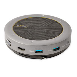 StarTech.com - Docking station - USB-C Multiport - Dock with conference speaker
