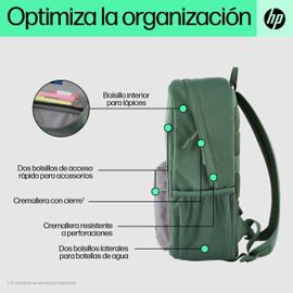 HP - Campus - mochila para transporte de portátil - 15.6