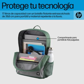HP - Campus - mochila para transporte de portátil - 15.6