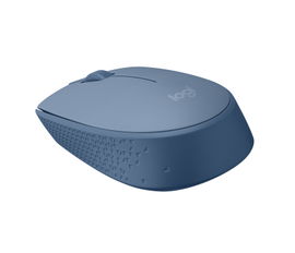 Mouse Inalámbrico Logitech M170 Con Receptor USB 2.4 GHz Color Azul-Gris
