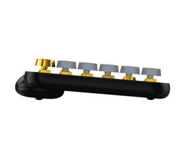 Teclado Mecánico Logitech POP Keys con teclas Emoji - Color: Amarillo Explosivo (ESP)