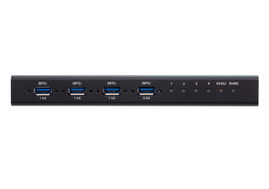 Conmutador concentrador industrial | 4 x 4 USB | 3.2 Gen 1