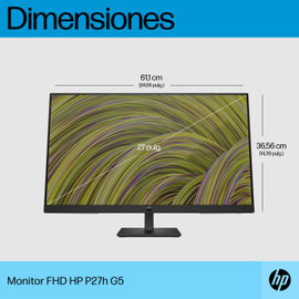 HP P27h G5 - P-Series - monitor LED - 27