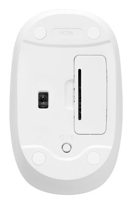 Logitech - M196 - Mouse - Bluetooth - Blanco