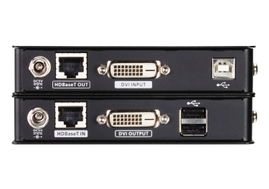 Extensor KVM HDBaseT™| DVI | USB | formato compacto (1920 x 1200 a 100m)