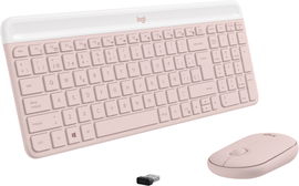 Combinación de teclado y mouse inalámbricos Slim Combo MK470
