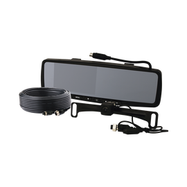 Sistema alámbrico de cámara y monitor de 4.3 pulgadas, Incluye cámara para placa de  170°