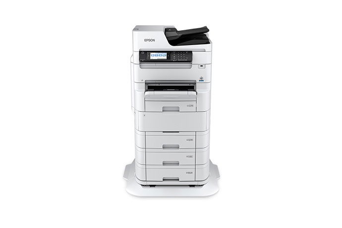 Epson WorkForce Pro WF-C879R - Impresora multifunción - color - chorro de tinta - 297 x 432 mm (original) - A3 (material) - hasta 24 ppm (copiando) - hasta 26 ppm (impresión) - 250 hojas - 33.6 Kbps - Gigabit LAN, USB 3.0, Wi-Fi(ac)