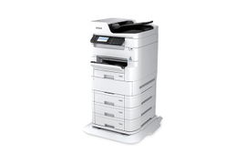 Epson WorkForce Pro WF-C879R - Impresora multifunción - color - chorro de tinta - 297 x 432 mm (original) - A3 (material) - hasta 24 ppm (copiando) - hasta 26 ppm (impresión) - 250 hojas - 33.6 Kbps - Gigabit LAN, USB 3.0, Wi-Fi(ac)