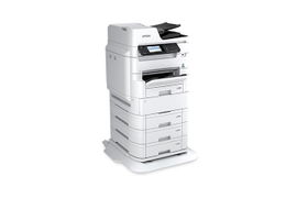Epson WorkForce Pro WF-C879R - Impresora multifunción - color - chorro de tinta - 297 x 432 mm (original) - A3 (material) - hasta 24 ppm (copiando) - hasta 26 ppm (impresión) - 250 hojas - 33.6 Kbps - Gigabit LAN, USB 3.0, Wi-Fi(ac)