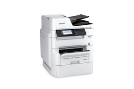 Epson WorkForce Pro WF-C879R - Impresora multifunción - color - chorro de tinta - 297 x 432 mm (original) - A3 (material) - hasta 24 ppm (copiando) - hasta 26 ppm (impresión) - 250 hojas - 33.6 Kbps - Gigabit LAN, USB 3.0, Wi-Fi(ac)