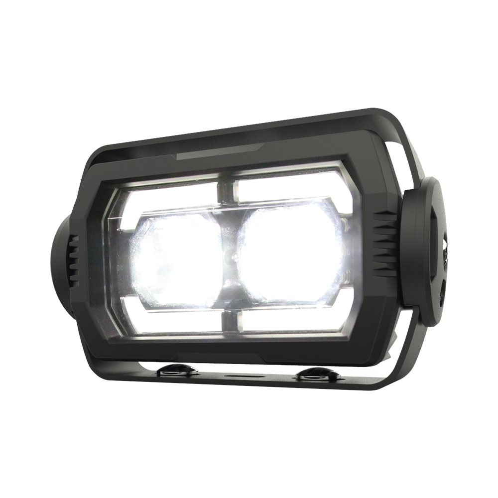 Luz de trabajo 1600 lumenes color negro multifuncional