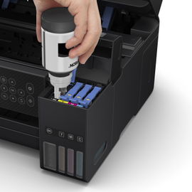 Epson EcoTank L4260 - Impresora multifunción - color - chorro de tinta - rellenable - Letter A (216 x 279 mm)/A4 (210 x 297 mm) (original) - A4/Legal (material) - hasta 7.7 ppm (copiando) - hasta 10.5 ppm (impresión) - 100 hojas - USB 2.0, Wi-Fi(n) Epson EcoTank L4260 - Impresora multifunción - color - chorro de tinta - rellenable - Letter A (216 x 279 mm)/A4 (210 x 297 mm) (original) - A4/Legal (material) - hasta 7.7 ppm (copiando) - hasta 10.5 ppm (impresión) - 100 hojas - USB 2.0, Wi-Fi(n)