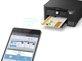 Epson EcoTank L4260 - Impresora multifunción - color - chorro de tinta - rellenable - Letter A (216 x 279 mm)/A4 (210 x 297 mm) (original) - A4/Legal (material) - hasta 7.7 ppm (copiando) - hasta 10.5 ppm (impresión) - 100 hojas - USB 2.0, Wi-Fi(n) Epson EcoTank L4260 - Impresora multifunción - color - chorro de tinta - rellenable - Letter A (216 x 279 mm)/A4 (210 x 297 mm) (original) - A4/Legal (material) - hasta 7.7 ppm (copiando) - hasta 10.5 ppm (impresión) - 100 hojas - USB 2.0, Wi-Fi(n)