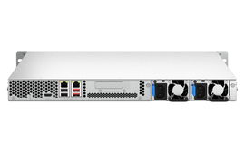 QNAP TS-464U-RP - Servidor NAS - 4 compartimentos - montaje en bastidor - SATA 6Gb/s - RAID RAID 0, 1, 5, 6, 10, JBOD - RAM 8 GB - 2.5 Gigabit Ethernet - iSCSI soporta - 1U QNAP TS-464U-RP - Servidor NAS - 4 compartimentos - montaje en bastidor - SATA 6Gb/s - RAID RAID 0, 1, 5, 6, 10, JBOD - RAM 8 GB - 2.5 Gigabit Ethernet - iSCSI soporta - 1U