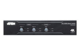 Conmutador matricial HDMI 2 x 2 True 4K con desembebedor de audio Conmutador matricial HDMI 2 x 2 True 4K con desembebedor de audio