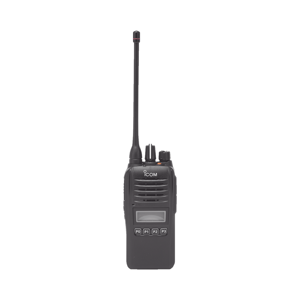 ICOM Digital Handheld Radio 400-470MHz IDAS, Portable with 128 Channels, Display, Limited Keypad and Rapid Charger